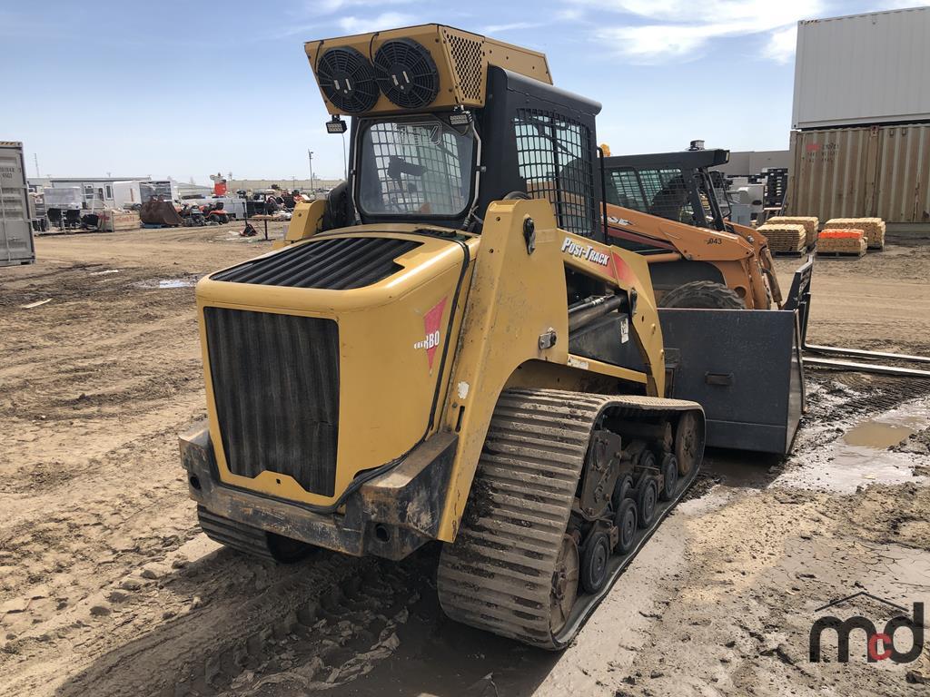 INSURANCE SALVAGE 2009 ASV Posi Track Turbo SR80 Skid Steer w/ 8